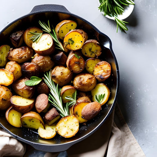 Garlic and Herb Roasted Potatoes