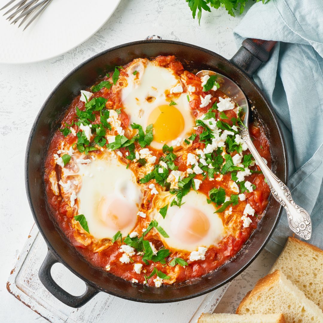 Shakshuka (with extra garlic)