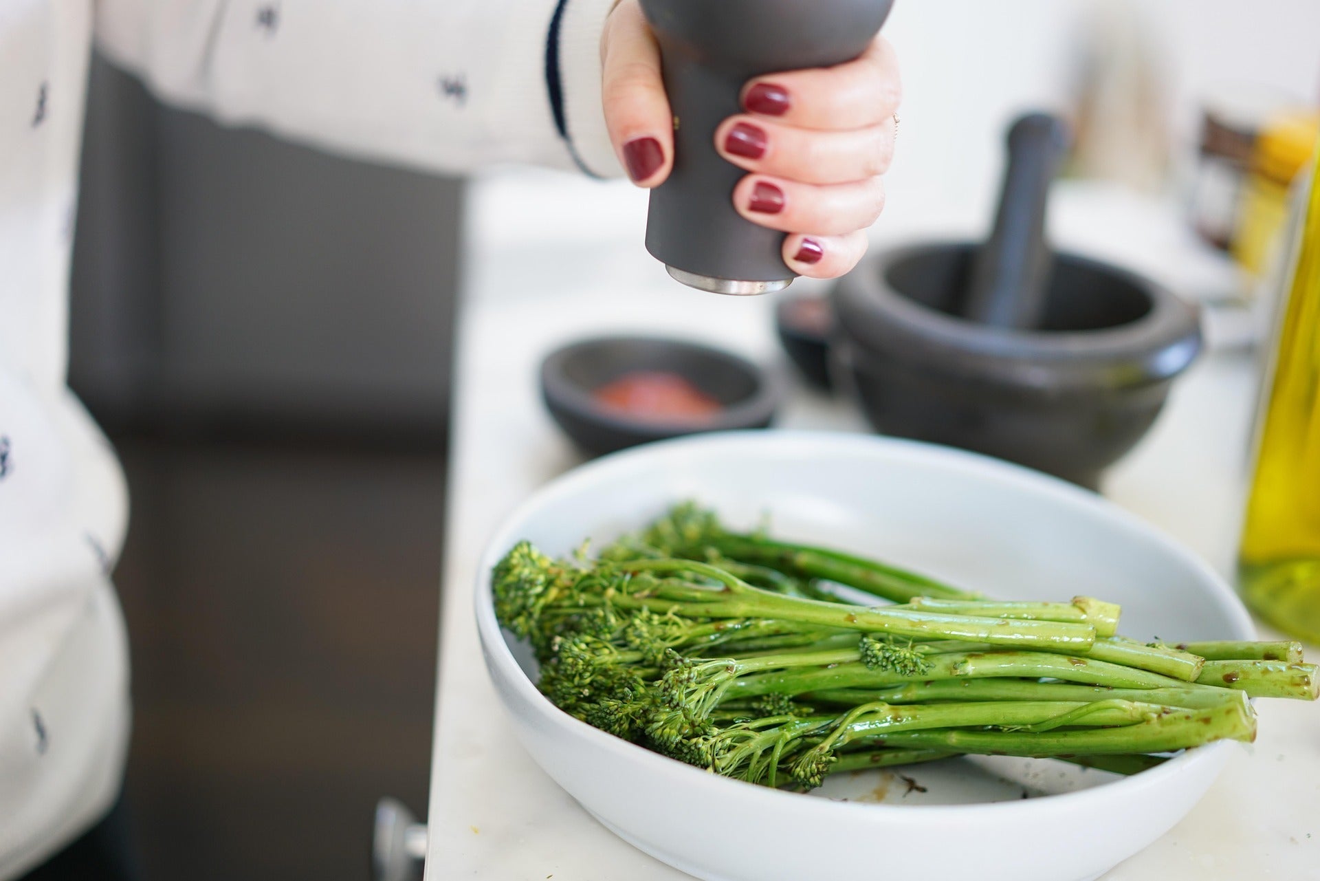 Garlicky Broccolini