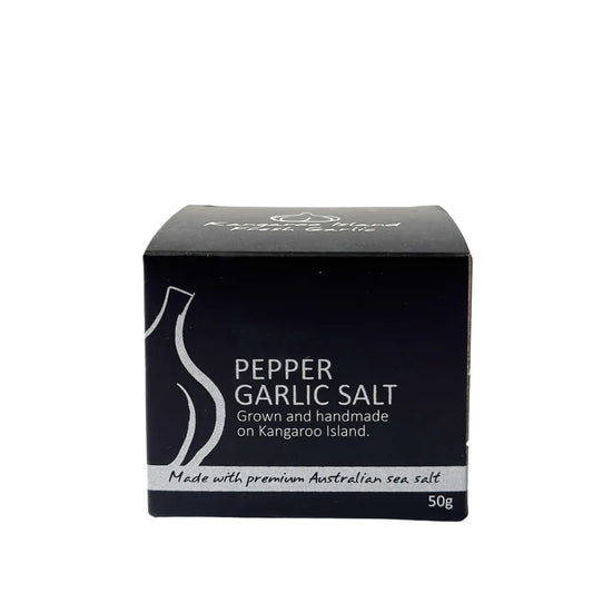 Pepper Garlic Salt Jar